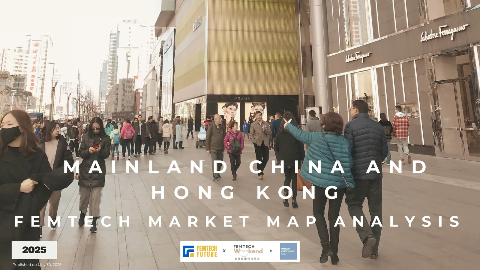 Cover of the FemTech Market Map 2025 report: Mainland China and Hong Kong